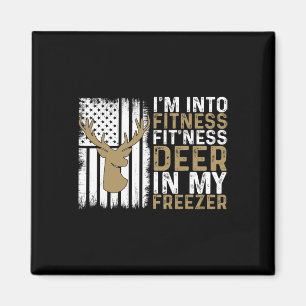 Aimant Je suis dans Fitness Fitness Deer dans mon Congéla