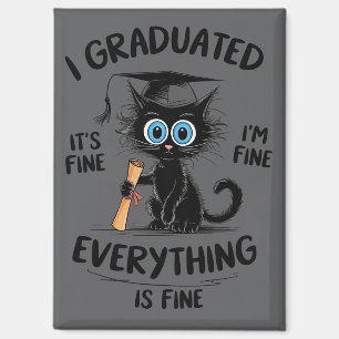 Aimant Je suis diplômé C'est bien Je vais bien Tout va bi