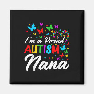 Aimant Je Suis Fier De L'Autisme Nana Sensibilisation sur