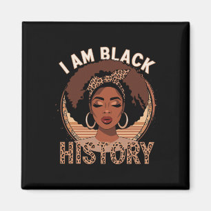 Aimant Je suis fière d'être une reine afro éduquée de l'h