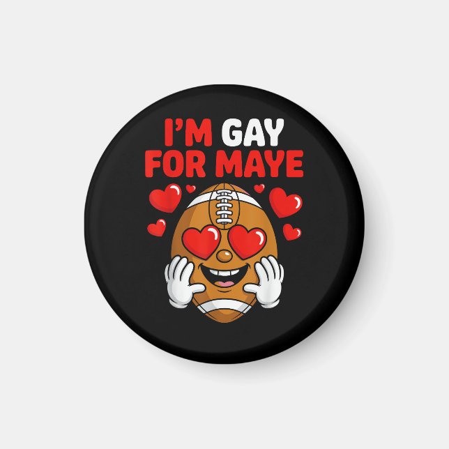Aimant Je suis gay pour Maye (Devant)