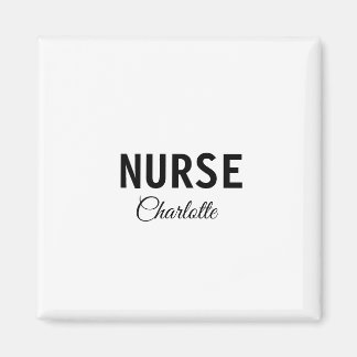 Aimant Je suis infirmière experte médical ajoutez votre n