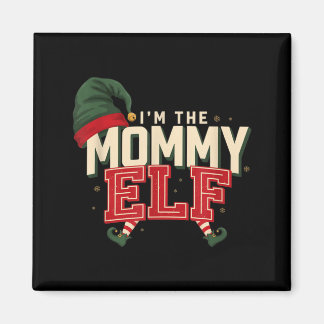 Aimant Je suis la fée maman drôle de Noël en famille