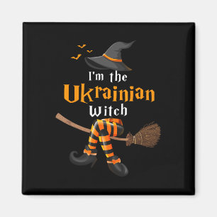 Aimant Je suis la sorcière ukrainienne Costume d'Hallowee