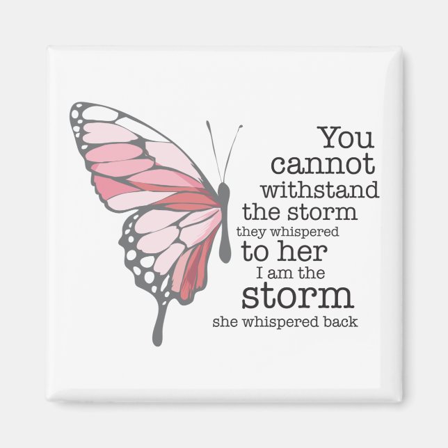 Aimant Je suis la tempête (Devant)