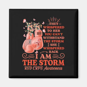 Aimant Je suis la tempête RSD CRPS Sensibilisation Boxing