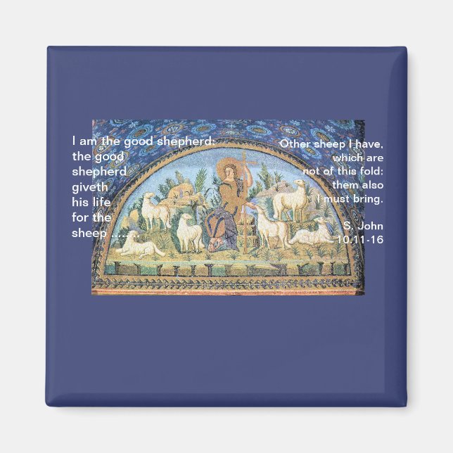 Aimant Je suis le bon berger - l'aimant (Devant)