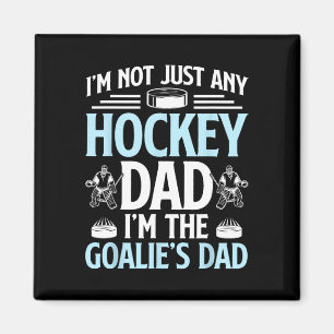 Aimant Je suis le père gardien de but de hockey sur glace