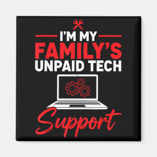 Aimant Je suis le super utilisateur de technologie non ré