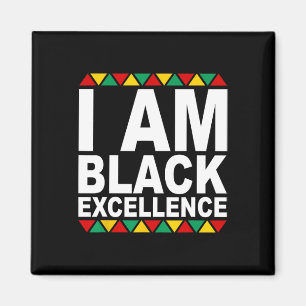 Aimant Je suis l'excellence noire Mois de l'histoire des 