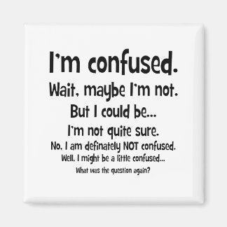 Aimant Je suis perplexe...