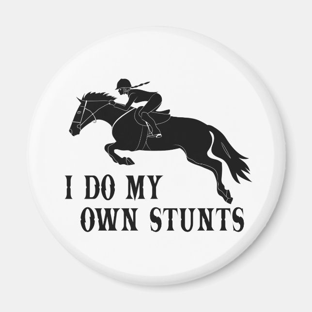 Aimant Je Suis Propre Stunts Cheval Équitation Fille (Devant)