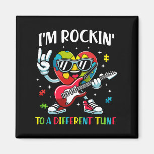 Aimant Je suis Rockin' To A Different Tune Heart Autism A