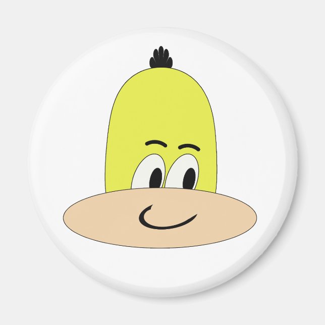 Aimant Je suis Sveety, Funny Face Cartoon (Devant)