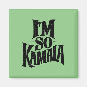 Aimant Je suis tellement Kamala Brat Green Meme