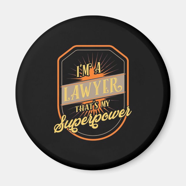Aimant Je Suis Un Avocat (Devant)