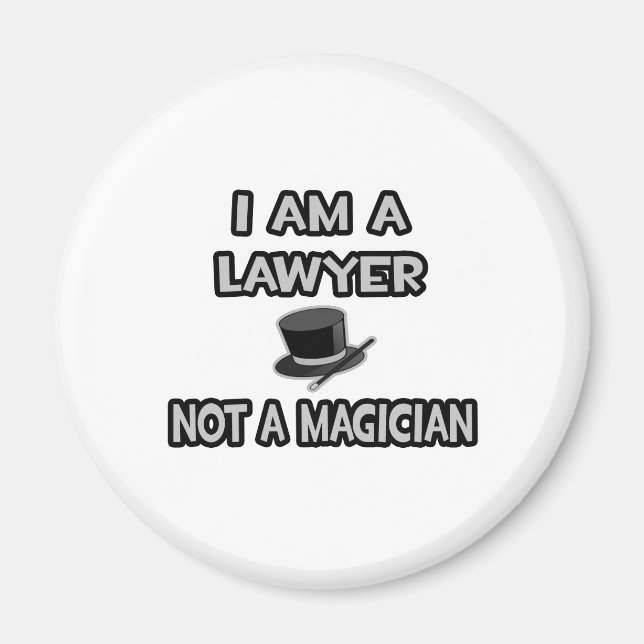 Aimant Je Suis Un Avocat... Pas un magicien (Devant)