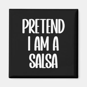 Aimant Je suis un costume d'Halloween de Salsa