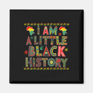 Aimant Je suis un petit garçon de l'histoire des Noirs Mo