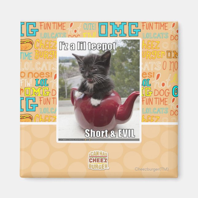 Aimant Je suis un pot de lait (Devant)