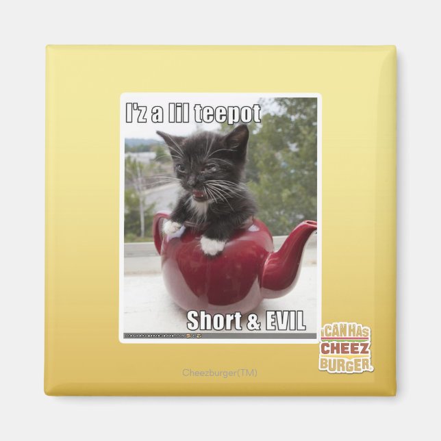 Aimant Je suis un pot de lait (Devant)