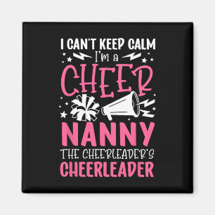 Aimant Je suis une nounou de cheerleader d'une grand-mère