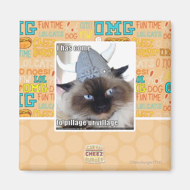 Aimant Je suis venu piller notre village (Devant)