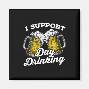 Aimant Je Support Jour Boire Funny Bière Débardeur Boire