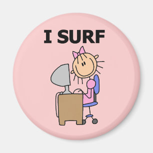 Aimant Je surfe sur le Web