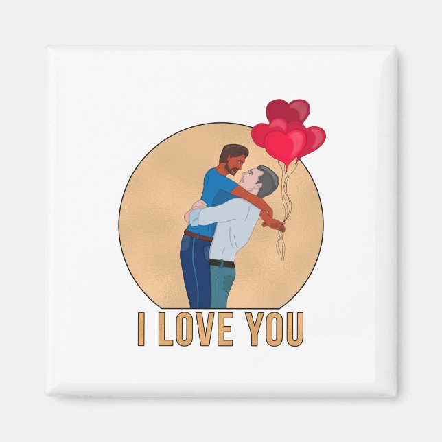 Aimant Je T'Aime (Devant)