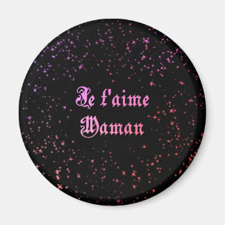 Aimant Je t'aime Maman, fête des mères