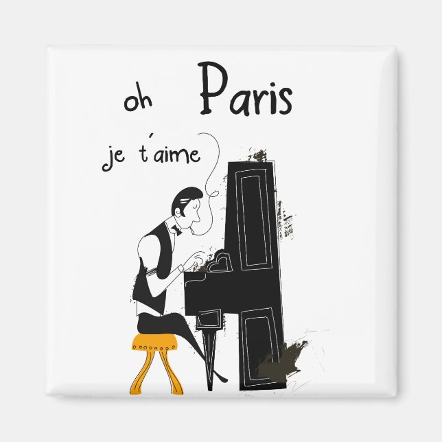 Aimant je t'aime Paris (Devant)