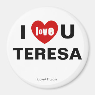 Aimant Je t'aime Teresa