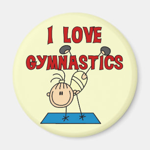Aimant Je T'aime Tshirts et Cadeaux de Gymnastique
