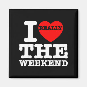Aimant Je T'aime Weekend Drôle Camping Couple Cadeaux Va