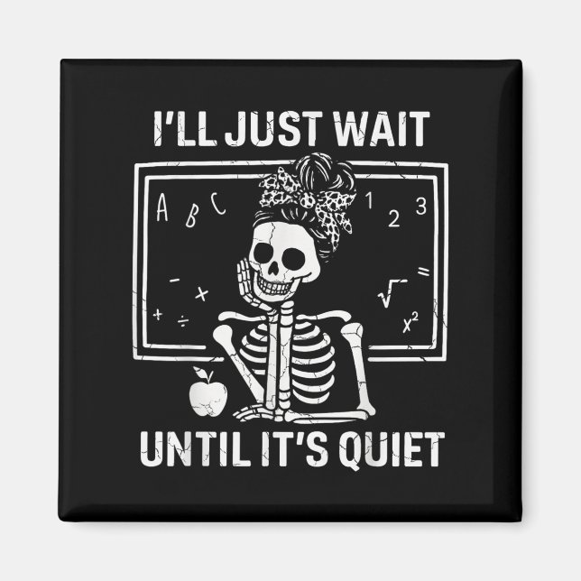 Aimant Je Vais Attendre Jusqu'À Ce Que Son Enseignant Ske (Devant)