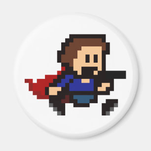 Aimant Je veux être le type - badinez l'aimant !