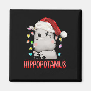 Aimant Je Veux Un Hippopotame Pour Noël Noël Noël Noël No