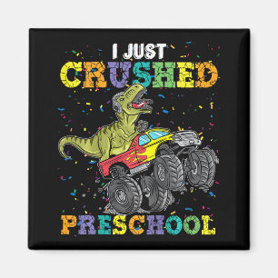 Aimant Je viens de détruire le T-Rex dinosaure de jeu pré
