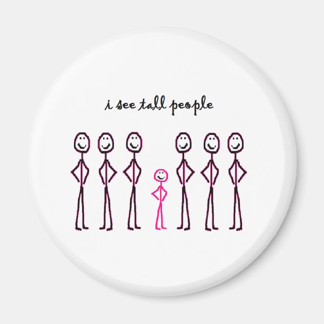 Aimant Je Vois Des Gens Grands (Devant)