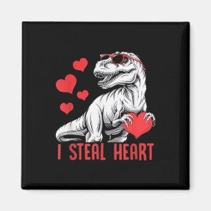 Aimant Je vole Coeur T-rex Dinosaur Valentine Enfants Gar