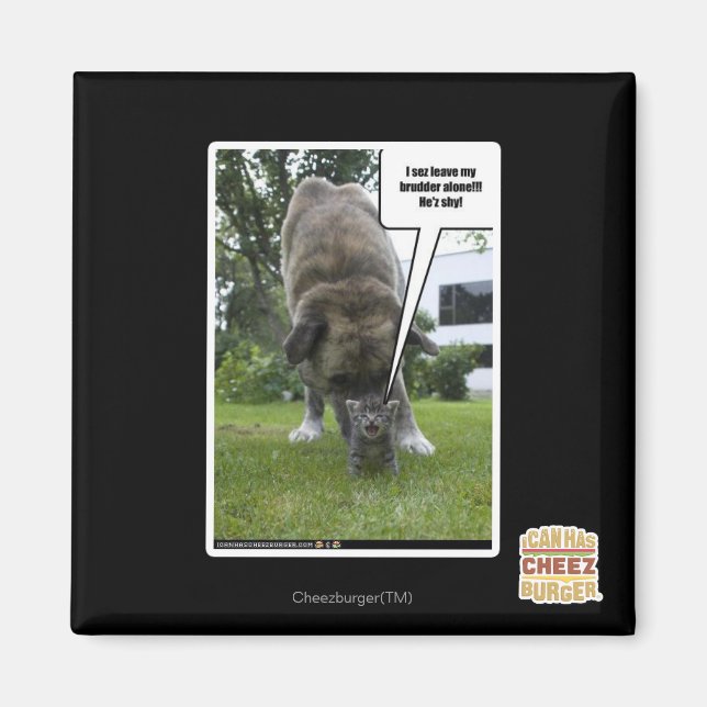 Aimant Je vous demande de laisser mon meurtrier seul (Devant)