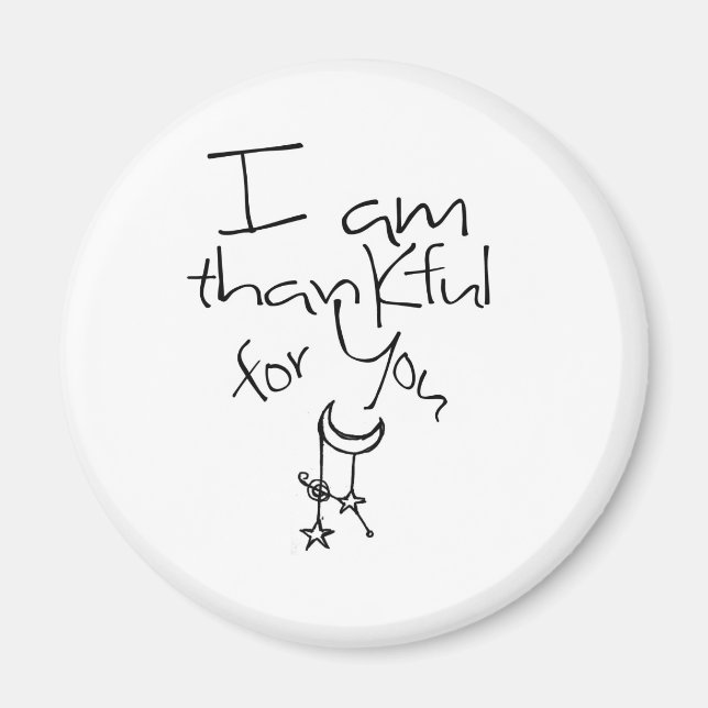 Aimant Je vous remercie (Devant)