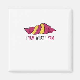 Aimant Je Yam Ce que je Yam Sweet Potato