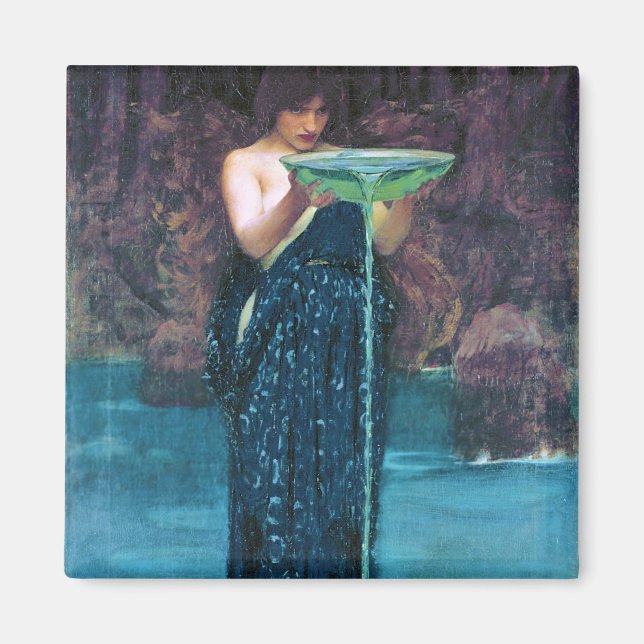 Aimant Jealous Circe, John William Waterhouse (Devant)