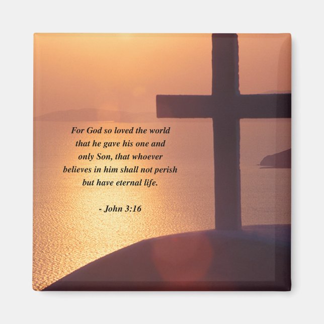 AIMANT JEAN 3:16 (Devant)