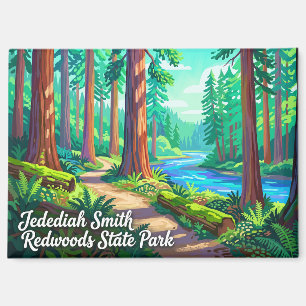 Aimant Jedediah Smith Redwoods State Park Californie