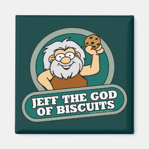 Aimant Jeff Dieu d'aimant de biscuits