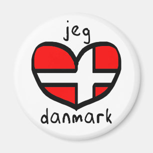 Aimant Jeg Elsker Danmark