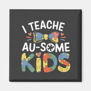 Aimant J'Enseigne à Au-some Enfants Enseignant Sensibilis